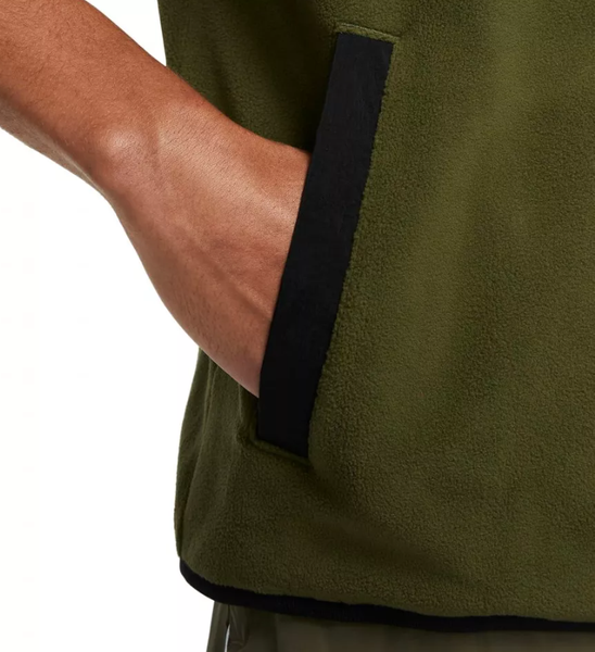 Zielona Kamizelka Męska Nike Therma-FIT Fleece DQ5105-326 S