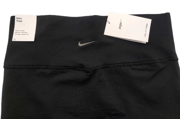 Czarne Damskie Legginsy Nike Yoga Dri-FIT ADV DM6984010 M