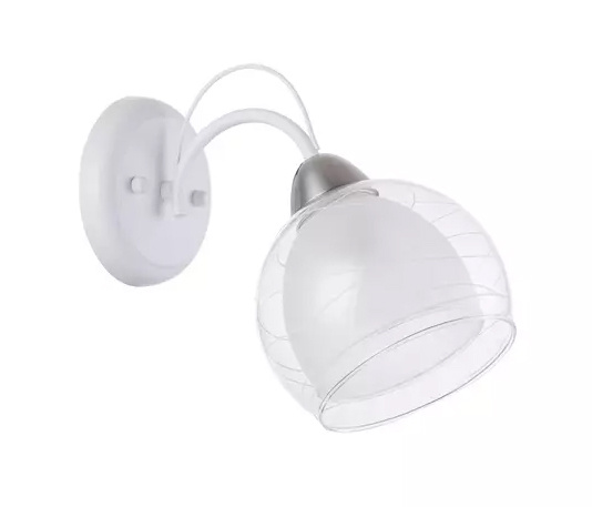 Kinkiet Maytoni Nikki Biały Podwójny Klosz MOD140WL-01W