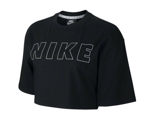 Koszulka Nike Air Krótka Cropped T-shirt CJ3059-010 L