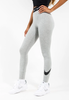 Szare legginsy Nike Dopasowane Wysoki Stan XS DH5014-063