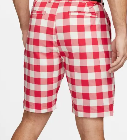 Spodenki Nike Dri-Fit Chino Plaid Golf Short Picnic DH1294657 r. 32