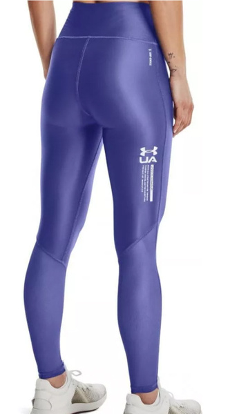 Fioletowy Damskie Legginsy UA Iso-Chill SM 1361038-561
