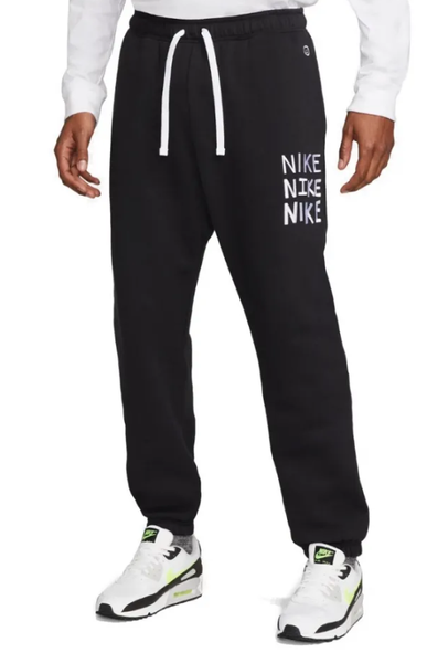 Czarne Joggery Męskie Nike Club DQ4081-010 L