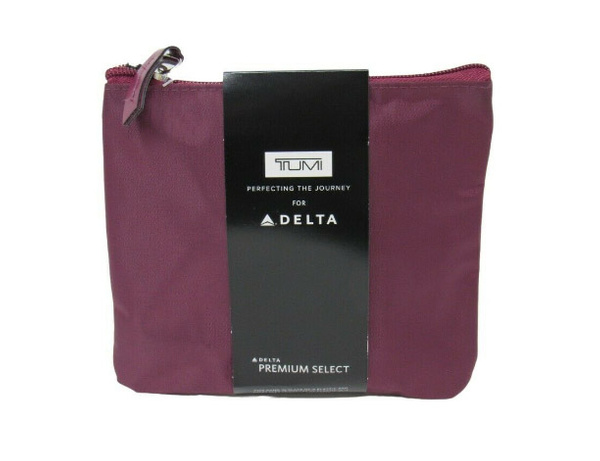 Czerwona Saszetka Podróżna Tumi Delta Air 17x15 cm