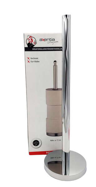 Stojak na Papier Toaletowy Ravallo 51 cm Axentia
