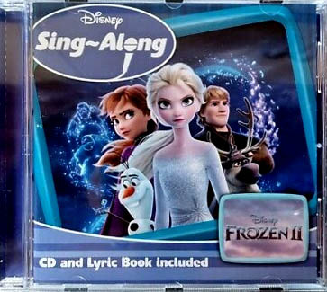 FROZEN  2 SING ALONG VARIOUS ARTISTS cd