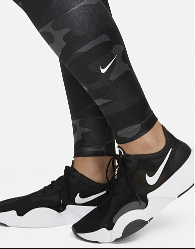 Legginsy Damskie Nike One Shiny Camo Dri-FIT Multikolor S DD4559-070