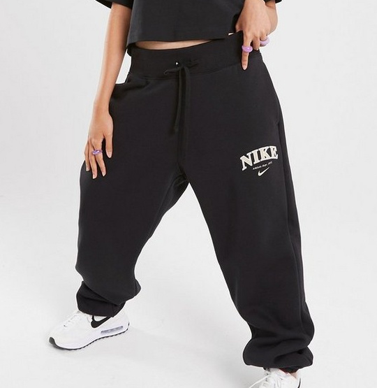 Nike Spodnie Damskie FB9959-010 Czarne S Polarowe