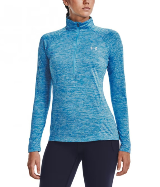 Niebieska Koszulka Damska Under Armour SM 1320128437 Loose HeatGear