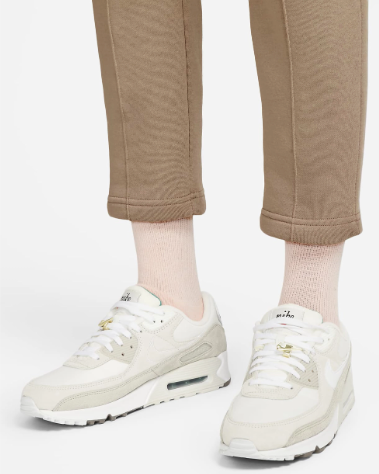 Beżowe Joggery Męskie Nike Fleece Slim DO0022-087 L