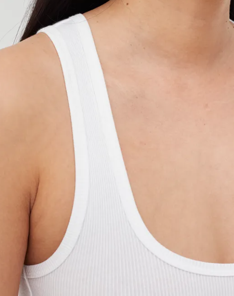 Koszulka Damska Calvin Klein - Biały Top - Bawełniany - Rozmiar M - 0040114WAE 100