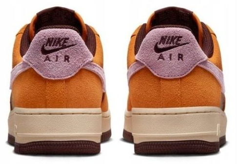 Pomarańczowo-Brązowe Buty Nike Air Force 1 DZ5629-800 44 Damskie