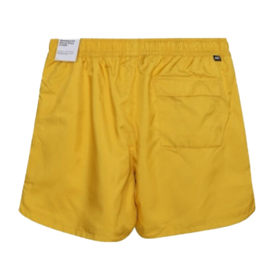 Nike Męskie Luźne Spodenki Sportowe - Żółte - Essential Lined Flow - DM6829-765 - Rozmiar XXL