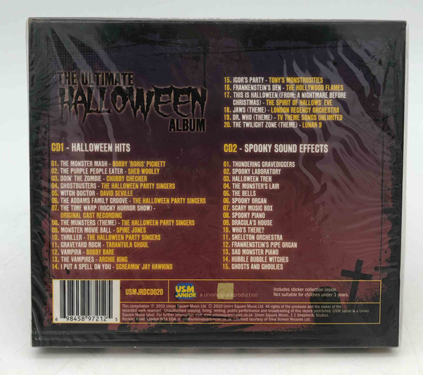 THE  ULTIMATE HALLOWEEN ALBUM 2x cd