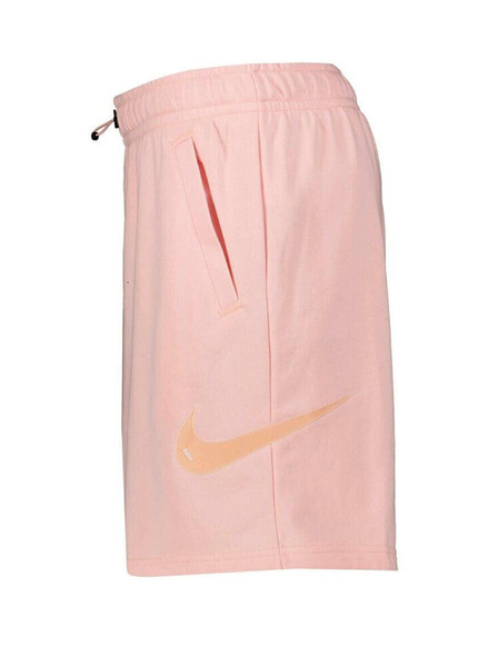 Różowe spodenki damskie Nike Swoosh DR5037-510 2X Plus Size