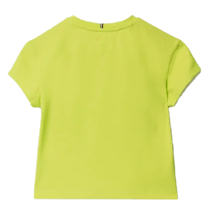 Zielona Dziewczęca Koszulka Tommy Hilfiger KG0KG06172 98 cm