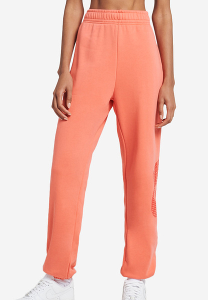 Nike Spodnie Dresowe Damskie - Pomarańczowe - Rozmiar XS - Sportswear Swoosh Joggers Sweatpants - DZ4603-814