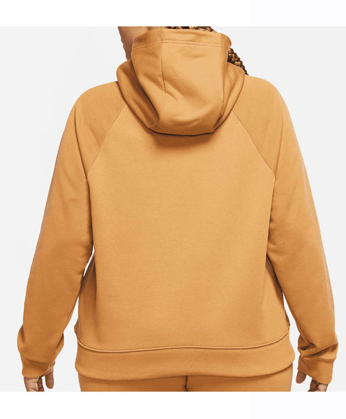 Brązowa Bluza Damska Nike CZ6752201 1X Plus Size