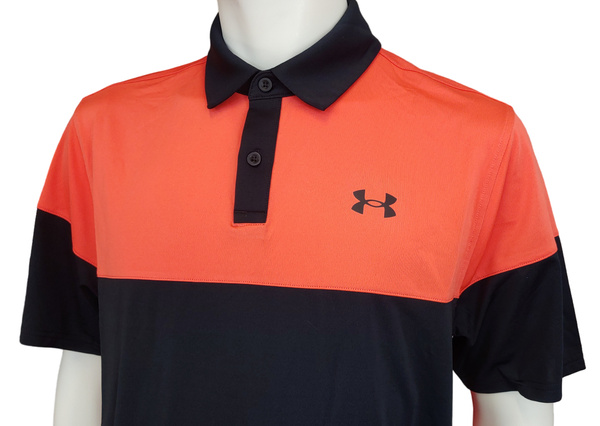 Pomarańczowa Koszulka Polo Męska Under Armour 1361825001 L HeatGear