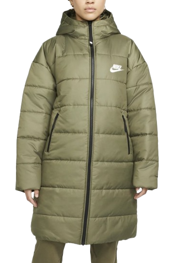Zielona Kurtka Nike DJ6999-222 XS Damska Parka Therma-FIT