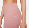 Pomarańczowe Damskie Legginsy Nike Epic Fast 3/4 XXS DA1250-685