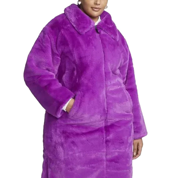 Kurtka Nike Sztuczne Futro Sportswear Plush DX6417-551 2X 54/56 Size Plus