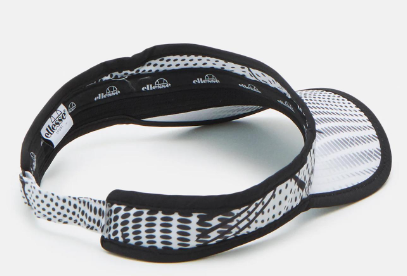 Biały Daszek Ellesse Spring Trevico SERA3093 z Kropkami