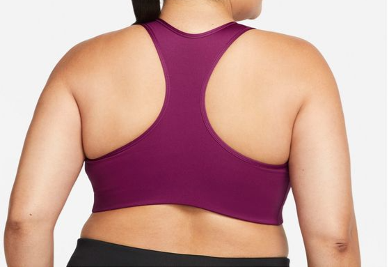 Różowy Damski Biustonosz Nike Swoosh 1X DH3385-610