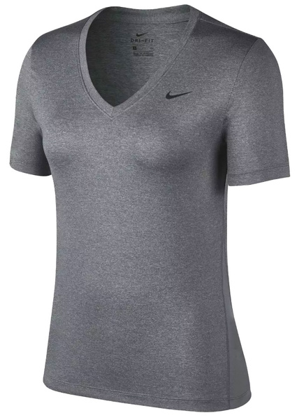 Szara damska koszulka Nike Training Dri-FIT 889557-091 S