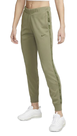 Damskie Spodnie Nike DM4645-351 Zielone XL Lampasy