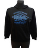 Bluza Młodzieżowa Lonsdale Czarna z Kapturem 164 cm