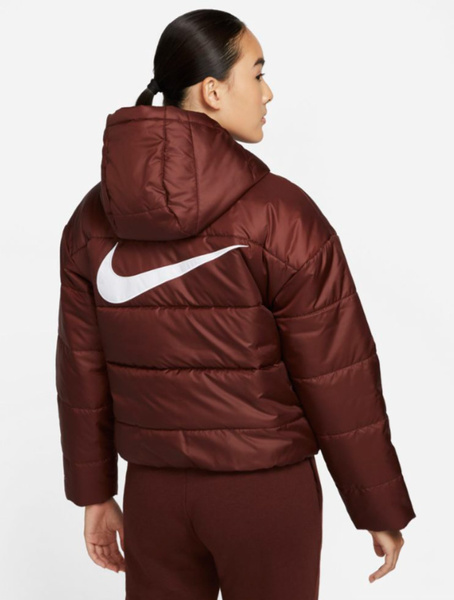 Brązowa Damska Kurtka Nike Therma-FIT DJ6995-273 S