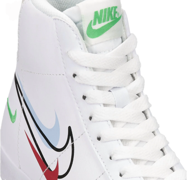 Sneakersy Blazer Mid 77 GS Junior Białe DM9475-100 r. 36,5