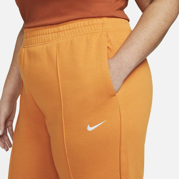 Spodnie Nike NSW Fleece 2X DH1045-738 Pomarańczowe