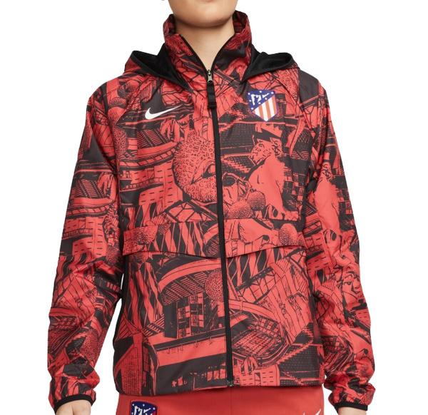 Nike Damska Wodoodporna Kurtka Atletico Madryt 22/23 LooseFit DJ9713611 L