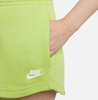 Nike Spodenki Damskie - Zielone - Rozmiar S - SW Essentials Fleece - DZ3511-332