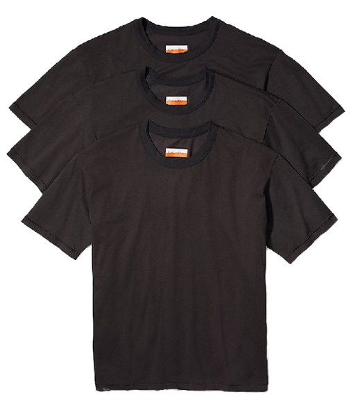 T-shirt Męski Calvin Klein Czarny Pakiet 3 szt. S 00040127MA-7V1