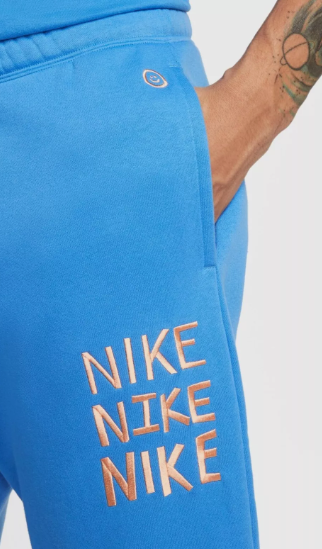 Niebieskie Joggery Męskie Nike Club DQ4081-435 M