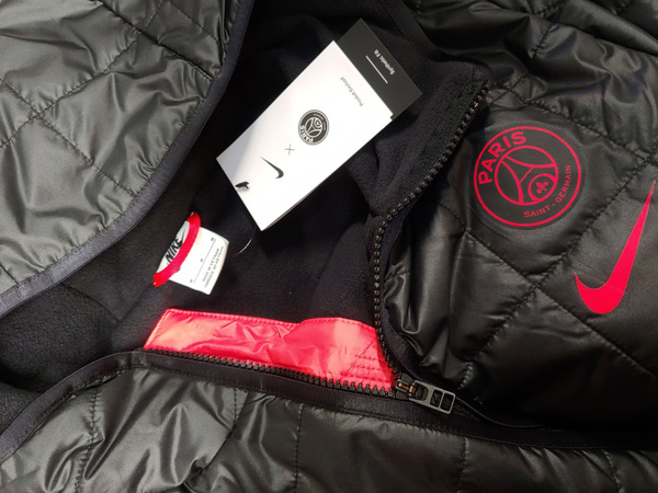 Czarna Kurtka Męska Nike PSG Paris Saint-Germain Strike DM0609-010 XXL