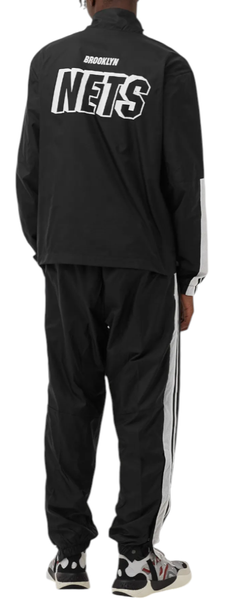 Czarny Komplet Dres Męski Nike DN8736-010 M Nets Bulls