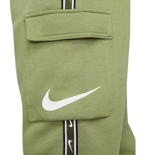 Zielone Spodnie Nike DX2030-334 L Męskie Cargo Joggers