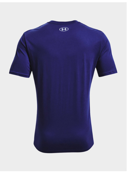 Granatowa Męska Koszulka Under Armour HeatGear Loose 1329590-415 L