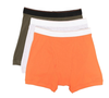 Bokserki Calvin Klein 3-pak – Pomarańczowy, Zielony, Szary – 00040128MA YSD - Rozmiar XS