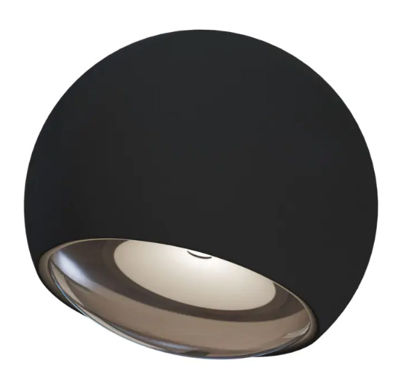 Kinkiet LED Maytoni Stream Czarny O032WL-L3B3K Zewnętrzny