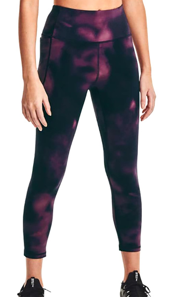 Multikolor Damskie Legginsy UA Meridian Crop SM 1361001-501