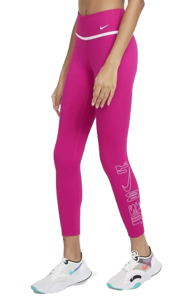 Nike Legginsy Damskie DA0107-615 Różowe XS Dri-FIT