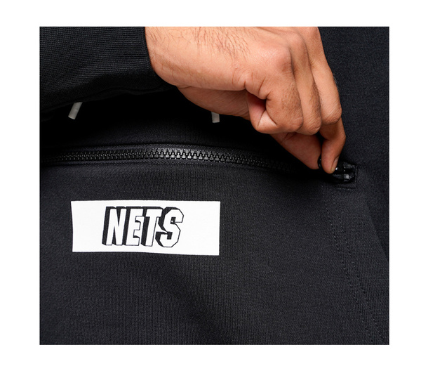 Bluza Męska Nike Courtside Brooklyn Nets DN9143-010 Czarna L