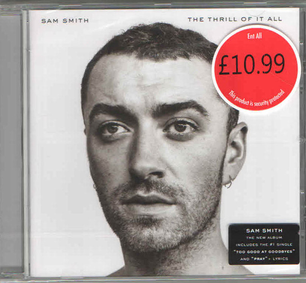 SAM  SMITH THE THRILL OF IT ALL cd