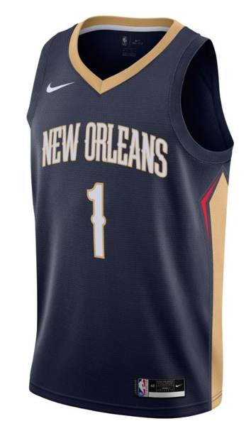 Czarna Koszulka NBA Pelicans Williamson Icon Edition XL